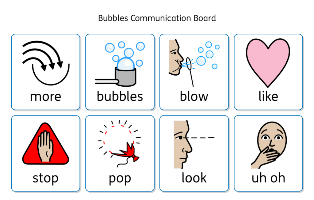Bubble communication board